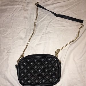 Black and gold Purse